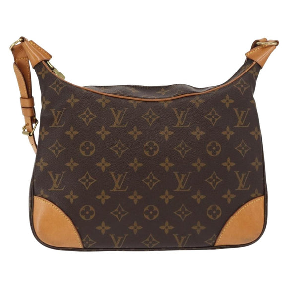 LOUIS VUITTON Monogram Boulogne 30 Shoulder Bag M51265 LV Auth ep13259