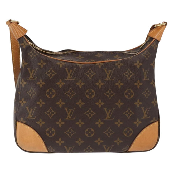 LOUIS VUITTON Monogram Boulogne 30 Shoulder Bag M51265 LV Auth ep13259
