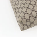 GUCCI GG Plus Supreme Web Sherry Line Tote Bag PVC Beige Gold Auth ep13260-13
