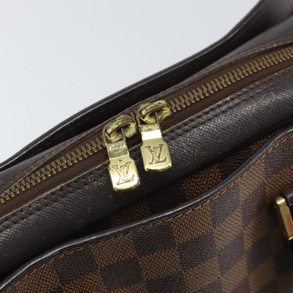 LOUIS VUITTON Damier Ebene Triana Handtasche N51155 LV Auth ep13261
