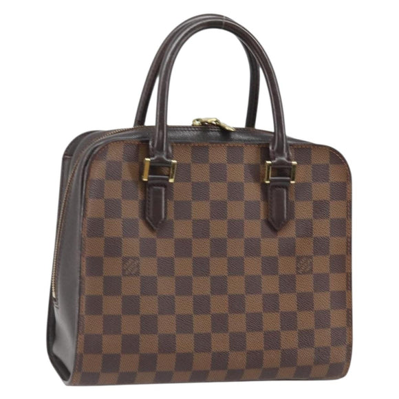 LOUIS VUITTON Damier Ebene Triana Handtasche N51155 LV Auth ep13261