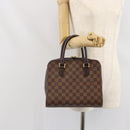 LOUIS VUITTON Damier Ebene Triana Handtasche N51155 LV Auth ep13261-25