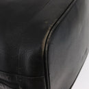 Burberrys Shoulder Bag Leather Black Gold Auth ep13262-10