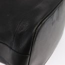 Burberrys Shoulder Bag Leather Black Gold Auth ep13262-15