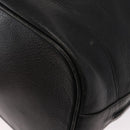 Burberrys Shoulder Bag Leather Black Gold Auth ep13262-16