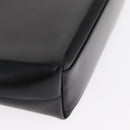 PRADA Hand Bag Leather Black Auth ep13263-8