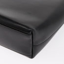 PRADA Hand Bag Leather Black Auth ep13263-15