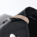 PRADA Hand Bag Leather Black Auth ep13263-10