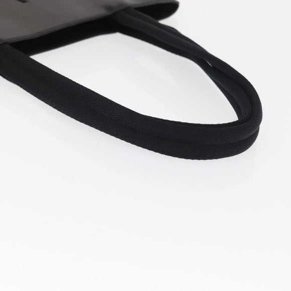 PRADA Hand Bag Leather Black Auth ep13263