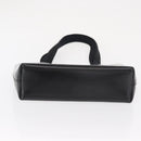 PRADA Hand Bag Leather Black Auth ep13263-5