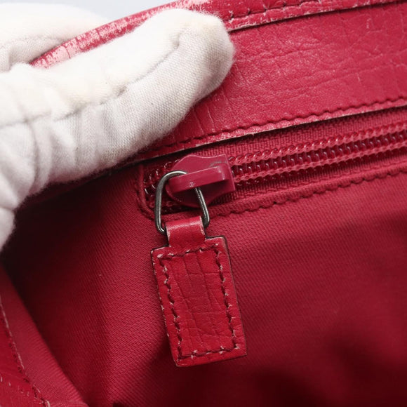 GUCCI GG Supreme Tote Bag PVC Beige Silver 114595 Auth ep13264