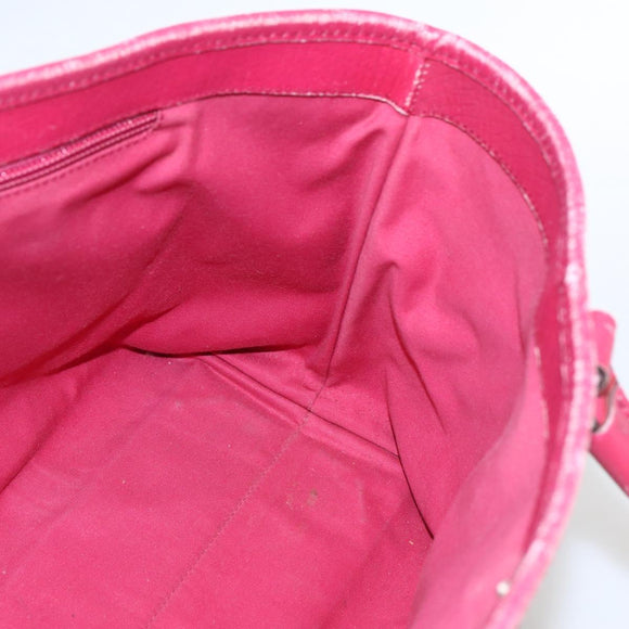 GUCCI GG Supreme Tote Bag PVC Beige Silver 114595 Auth ep13264