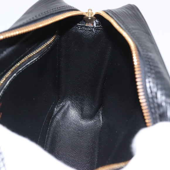 LOUIS VUITTON Epi Trocadero 23 Shoulder Bag Black M52302 LV Auth ep13265