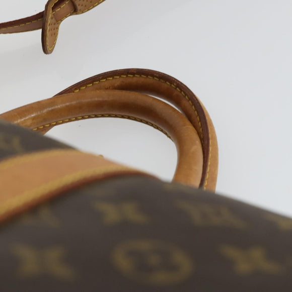 LOUIS VUITTON Monogram Keepall Bandouliere 55 Boston Bag M41414 LV Auth ep13266