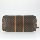 LOUIS VUITTON Monogram Keepall Bandouliere 55 Boston Bag M41414 LV Auth ep13266-5