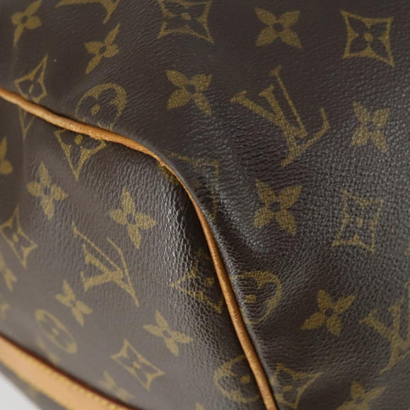 LOUIS VUITTON Monogram Keepall Bandouliere 55 Boston Bag M41414 LV Auth ep13266