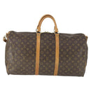 LOUIS VUITTON Monogram Keepall Bandouliere 55 Boston Bag M41414 LV Auth ep13266-13