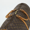 LOUIS VUITTON Monogram Keepall Bandouliere 55 Boston Bag M41414 LV Auth ep13266-6