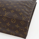 LOUIS VUITTON Monogram Sac Plat Hand Bag M51140 LV Auth ep13267-9