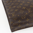 LOUIS VUITTON Monogram Sac Plat Hand Bag M51140 LV Auth ep13267-16
