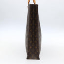 LOUIS VUITTON Monogram Sac Plat Hand Bag M51140 LV Auth ep13267-4