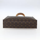LOUIS VUITTON Monogram Sac Plat Hand Bag M51140 LV Auth ep13267-5