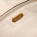 GUCCI GG Plus Supreme Hand Bag PVC Beige Gold Auth ep13270-18
