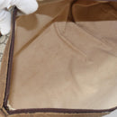 GUCCI GG Plus Supreme Hand Bag PVC Beige Gold Auth ep13270-11