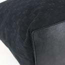 GUCCI GG Canvas Tote Bag Black Gold 002 1097 2404 Auth ep13271-14