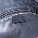 GUCCI GG Canvas Tote Bag Black Gold 002 1097 2404 Auth ep13271-17