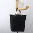GUCCI GG Canvas Tote Bag Black Gold 002 1097 2404 Auth ep13271-22