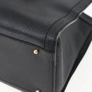 GUCCI Bamboe Handtas Leer Zwart Goud 002 1186 0260 Auth ep13272-15