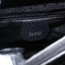GUCCI Bamboe Handtas Leer Zwart Goud 002 1186 0260 Auth ep13272-17