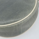 CELINE Shoulder Bag Leather Light Blue Gold Auth ep13281-9