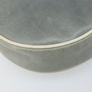 CELINE Shoulder Bag Leather Light Blue Gold Auth ep13281-14