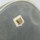 CELINE Shoulder Bag Leather Light Blue Gold Auth ep13281-17