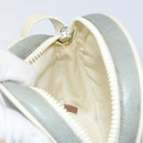 CELINE Shoulder Bag Leather Light Blue Gold Auth ep13281-18