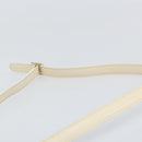 CELINE Shoulder Bag Leather Light Blue Gold Auth ep13281-8