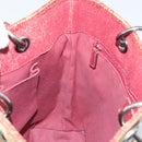 GUCCI GG Canvas Tote Bag Beige Silver 120840 Auth ep13283-19