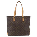 LOUIS VUITTON Monogram Cabas Mezzo Tote Bag M51151 LV Auth ep13286-13