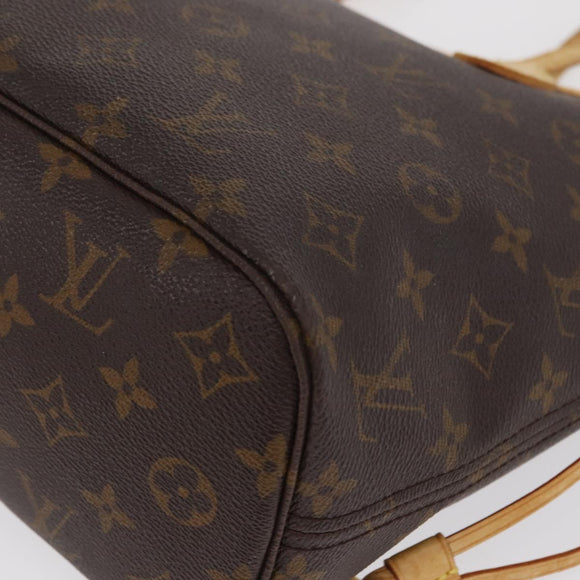 LOUIS VUITTON Monogram Neverfull PM Tote Bag M40155 LV Auth ep13287