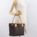 LOUIS VUITTON Monogram Neverfull PM Tote Bag M40155 LV Auth ep13287-29