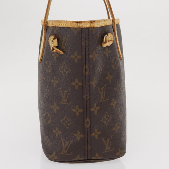 LOUIS VUITTON Monogram Neverfull PM Tote Bag M40155 LV Auth ep13287