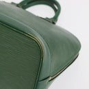 LOUIS VUITTON Epi Alma Hand Bag Borneo Green M52144 LV Auth ep13290-15