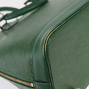 LOUIS VUITTON Epi Alma Hand Bag Borneo Green M52144 LV Auth ep13290-16