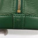 LOUIS VUITTON Epi Alma Hand Bag Borneo Green M52144 LV Auth ep13290-18