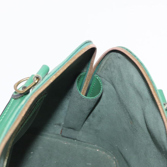 LOUIS VUITTON Epi Alma Hand Bag Borneo Green M52144 LV Auth ep13290