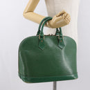 LOUIS VUITTON Epi Alma Hand Bag Borneo Green M52144 LV Auth ep13290-22