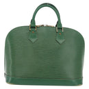LOUIS VUITTON Epi Alma Hand Bag Borneo Green M52144 LV Auth ep13290-2
