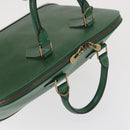 LOUIS VUITTON Epi Alma Hand Bag Borneo Green M52144 LV Auth ep13290-6